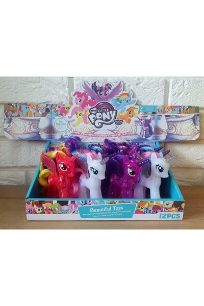Toys Figurine cai, Ponei, Cai, Unicorn, Curcubeu, Pegas, Cu lumini LED