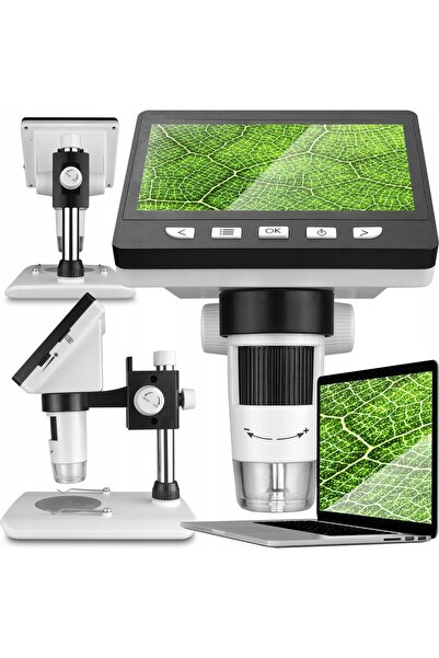 Lamex MICROSCOP DIGITAL DE PRECIZIE, ZOOM X1000, MONITOR HD, VIZUALIZARE PE PC