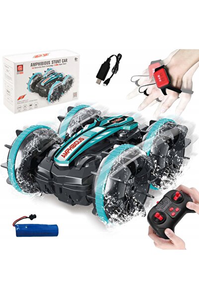 MgbButik Mașină cu telecomandă RC, vehicul amfibiu 360 °   Pilot Ns