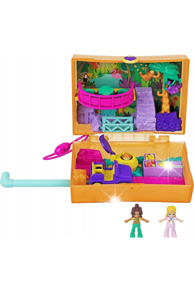 Polly Pocket Lalka GKJ53 Jungle Safari Compact