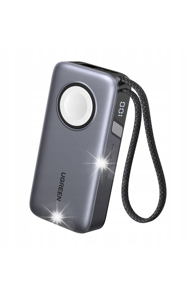 Ugreen Baterie externă magnetică pentru Apple Watch 10000mAh 30W cu USB-C înc...