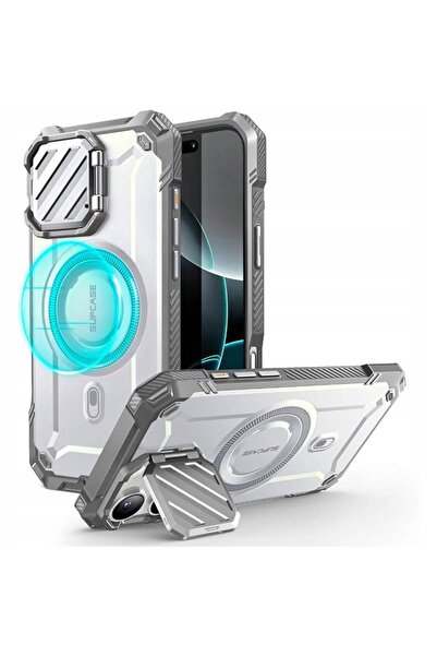 NO BRAND Husă Supcase Magsafe pentru iPhone 16 Pro, Protecție Cameră, Suport,...