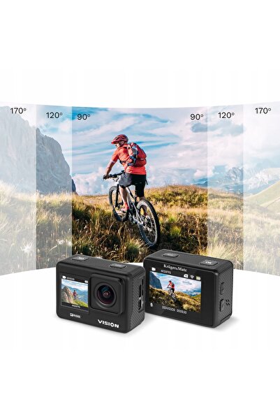 NO BRAND Kruger&Matz Km0292 Cameră de acțiune 4K UHD