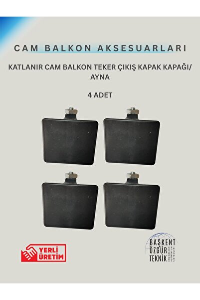 CADDE CAM BALKON KATLANIR CAM BALKON TEKER ÇIKIŞ YOLU KAPAK KAPAĞI