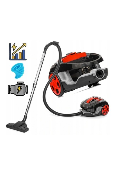 NO BRAND Aspirator Lehmann Typhoon 4000W Hepa fără sac pentru suprafețe dificile