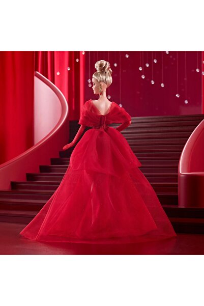 mattel Păpușă de colecție Barbie, ediția a 80-a aniversare, blondă JBJ17