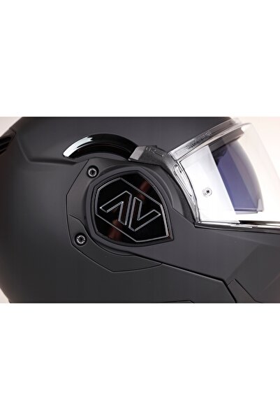 NO BRAND CASCA LS2 FF906 ADVANT SOLID Negru Mat 06 [Mărimea XL]