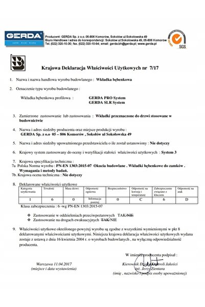 NO BRAND Cartuș de tobă aprobat 30/40 Brass Pro System Wkm4 Clasa 6 D Gerda