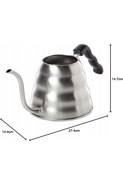 NO BRAND Fierbător electric din oțel inoxidabil de 1,2 L pentru cafea și ceai...