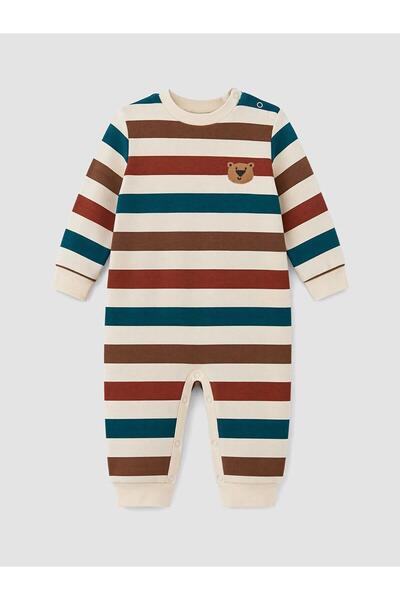 LC Waikiki Striped Baby Boy Jumpsuit (W6)