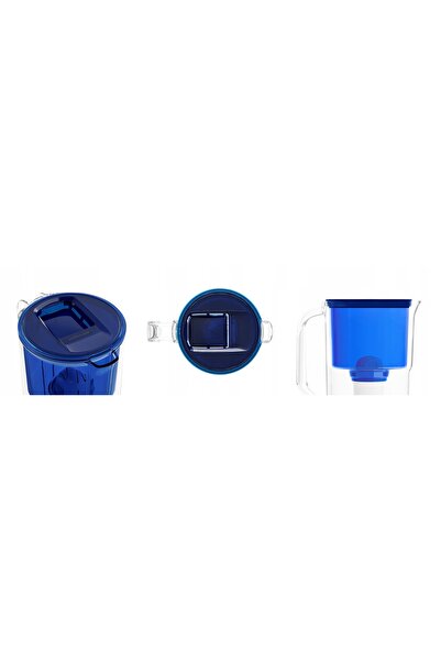 NO BRAND Wessper D1 Solid 2,8L Cană filtrantă albastră + 11 filtre