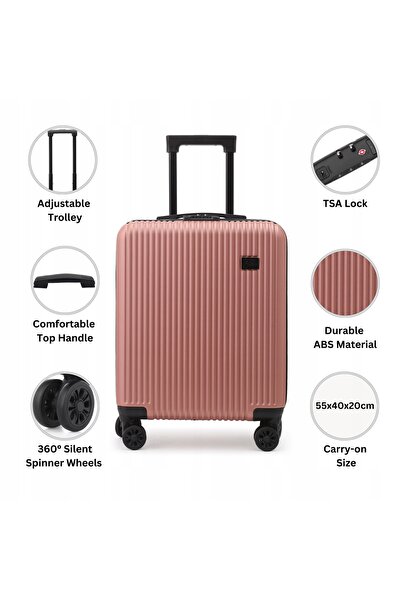 NO BRAND CabinFly Cruisair 55 x 40 x 20 cm Geantă de transport Ryanair pentru...