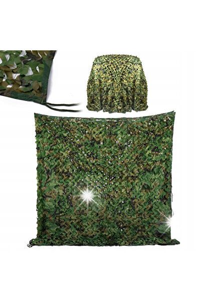 NO BRAND Plasă de camuflaj militară 2x3 pentru gard, plasă de umbrire și acop...