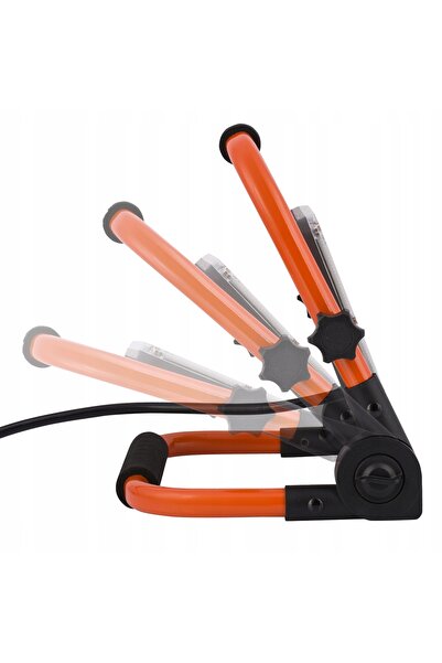 NO BRAND Proiector de lucru LED cu halogen, 100W, portabil, cu mâner și cablu.