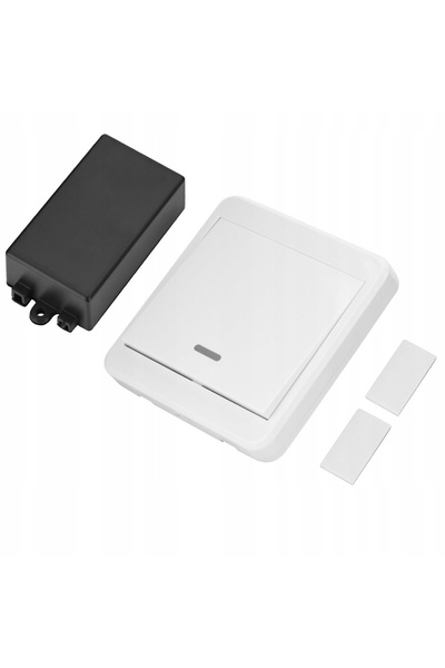 NO BRAND Întrerupător wireless simplu pentru lumină cu 1 receptor radio 220V