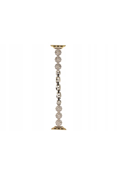 NO BRAND Brățară elegantă aurie pentru Apple Watch 38 40 41 mm Curea Glacierx...