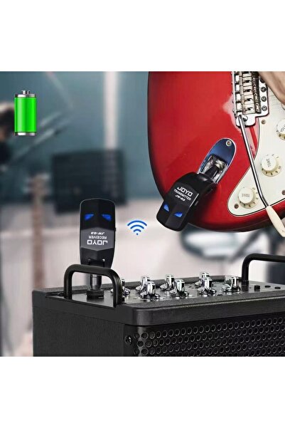 NO BRAND Joyo Jw-03 – Sistem wireless pentru chitară/bas, 2.4Ghz, Delay <5ms,...