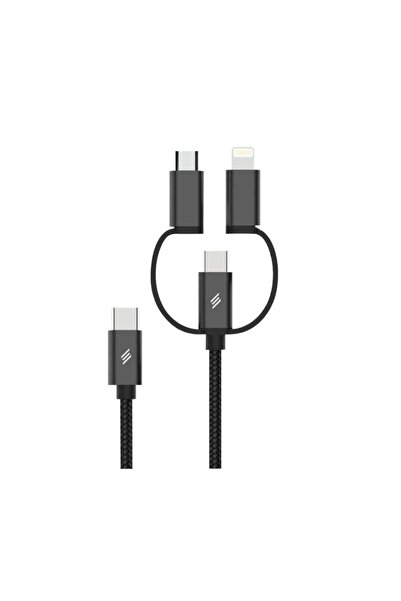 SMARTIX 3-in-1 USB Cable 1.5m Black