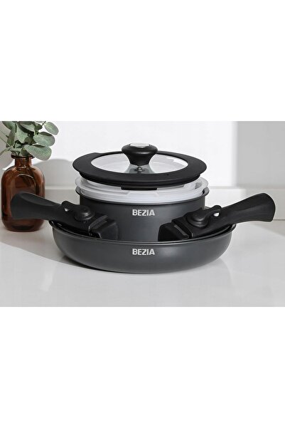 NO BRAND Bezia N9102 Set de oale și tigăi 10 piese 132334