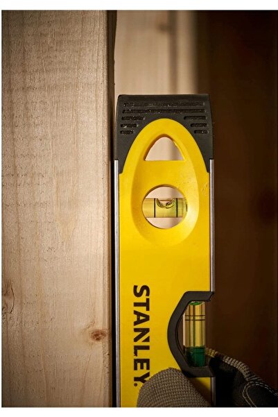 NO BRAND Ruletă de 5m + Nivelă torpilă rezistentă la șocuri cu magnet Stanley