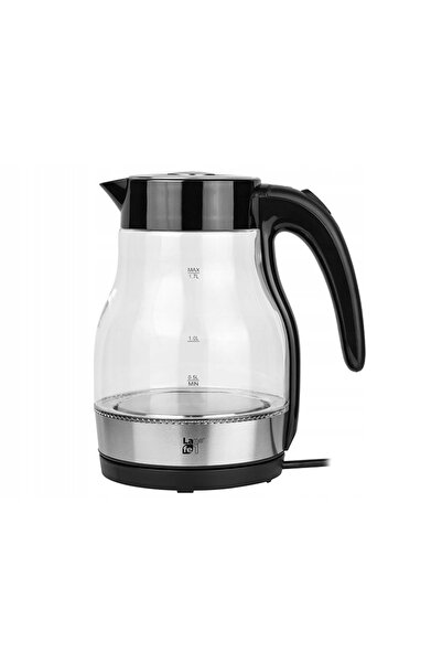 NO BRAND Fierbător electric din sticlă, fără fir, mare, 1.7L, 2200W, cu lumin...