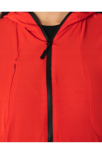 NO BRAND Jachetă sport ușoară subțire tip windbreaker pentru femei cu glugă 0...