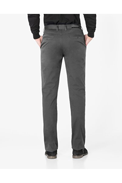 NO BRAND Pantaloni eleganți de bărbați, chinos din bumbac, Steel 1974 W32 L32