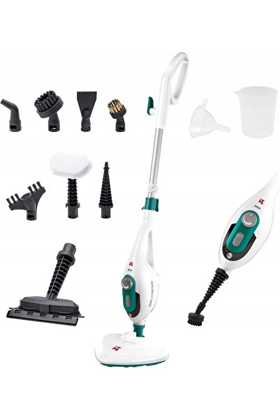NO BRAND Mop cu aburi 1500W 380ml 10W1 Dezinfectare Microfibră Covoare Pardos...