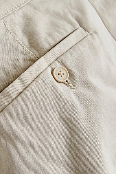 NO BRAND Pantaloni Bej Clasic Chino Lungi Netezi Slim Fit Reserve 29