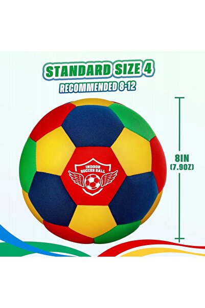 NO BRAND Minge de fotbal pentru antrenament, mărimea 4, moale, pentru copii