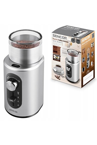 Sencor 60g 200W 12 KAW SCG 3550SS Râșniță electrică de cafea