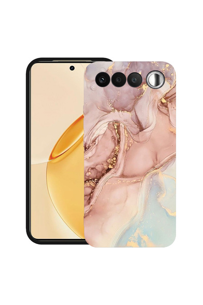 bestcase ®   Husă TPU Ultra Subțire pentru Realme 16, Marmură Roz, 3156801 B ...