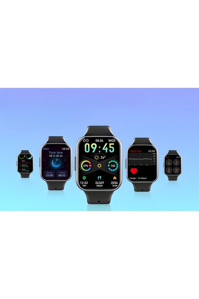 NO BRAND Smartwatch Lgnitek Et593 Ekg Hrv Bmi Acid uric 1.75 inch