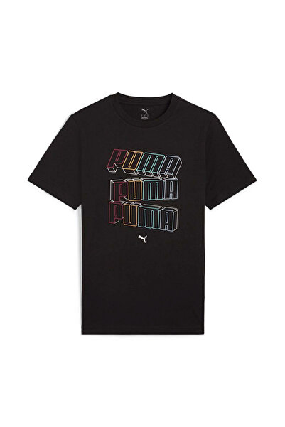 Puma ESS LOGO LAB HOG TEE 684664-01 Μαύρο S