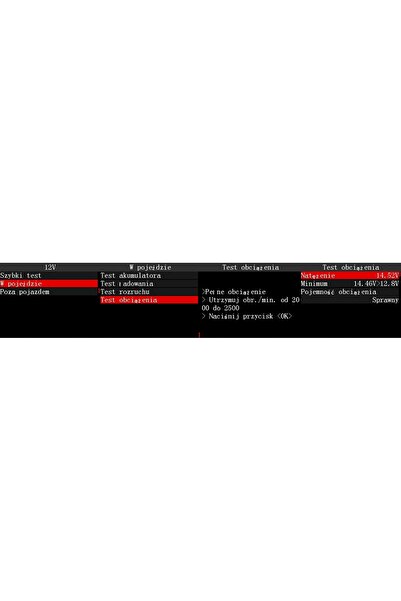 NO BRAND Tester de baterii 6V 12V 24V 2-220AH