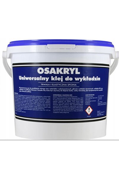 NO BRAND Adeziv pentru pardoseli Osakryl Vinil Plută Polistiren Fetru PVC 7kg