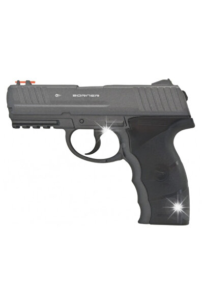 NO BRAND Borner W3000M 4.5mm CO2 pistol cu aer comprimat cu gloanțe BB
