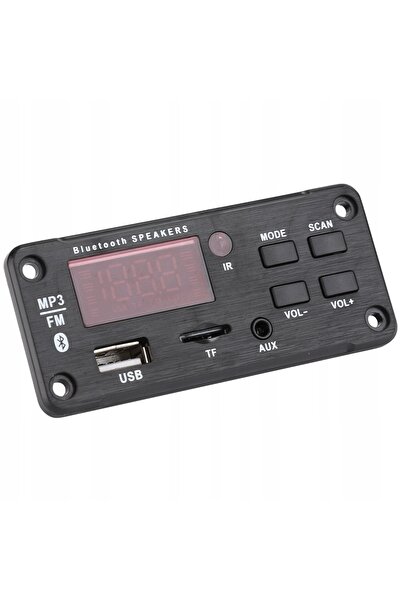 NO BRAND Modul receptor audio auto Bluetooth MP3 cu afișaj colorat de 12V