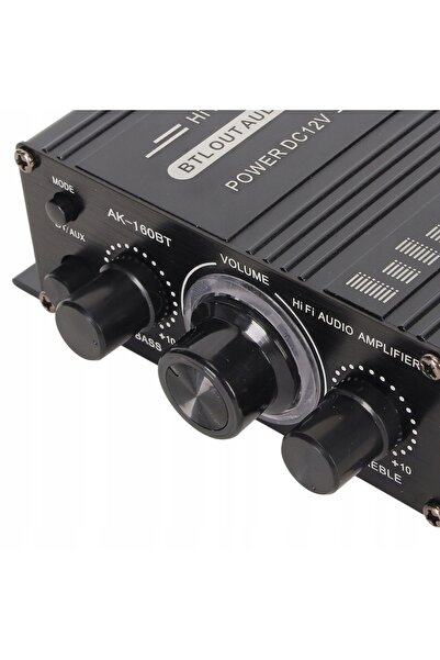 NO BRAND Amplificator de putere Bluetooth 5.0 DC12V 20Hz-20Khz