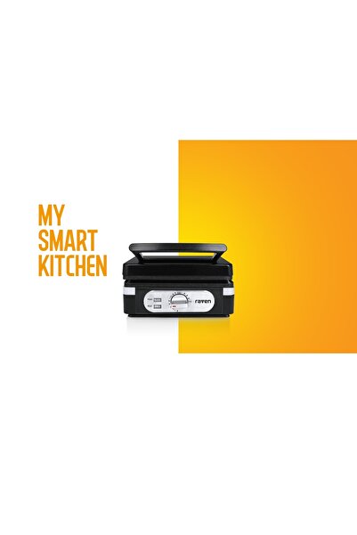 NO BRAND Raven Eg004Bx 1400 W Aparat de făcut vafe negru