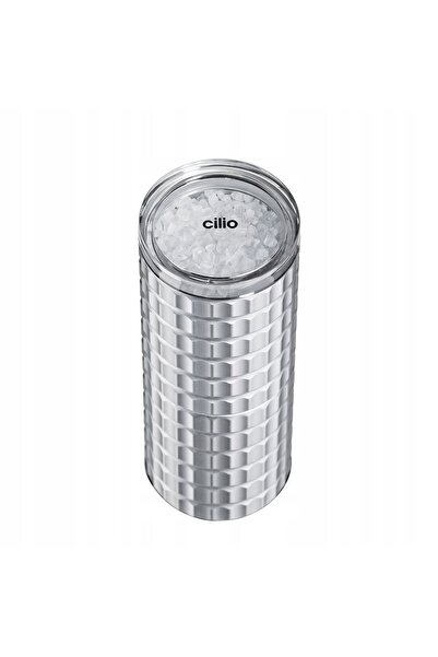 NO BRAND Râșniță pentru piper, sare și ierburi Cilio Silver