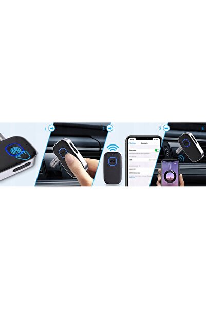 NO BRAND Adaptor Receptor Transmițător Bluetooth 5.0 Fără Fir Aux 3.5 Mini-Jack