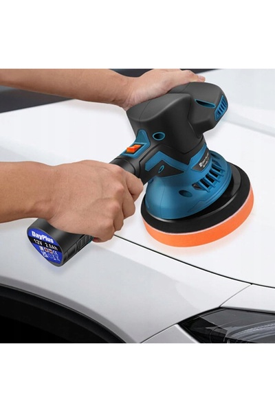 NO BRAND Mașină de lustruit fără fir cu 6 viteze, 5500 rpm, pentru mașini, bă...