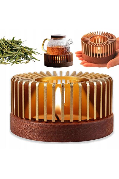 NO BRAND Încălzitor pentru lumânări tealight sub vas, ceainic și infuzor 55–1...