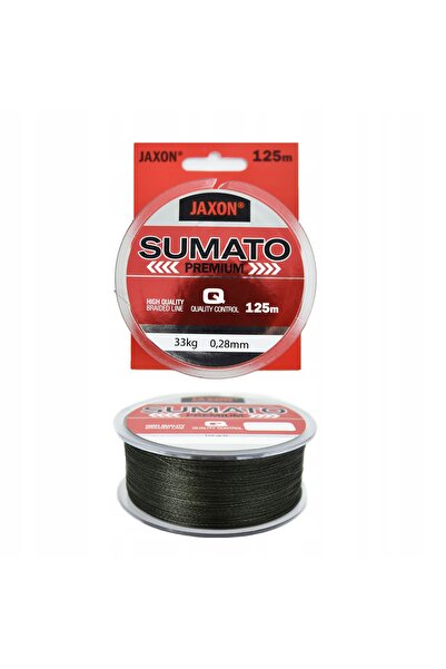 NO BRAND Fir împletit universal Jaxon Sumato 0.28mm 125m 33kg verde închis 1 ...