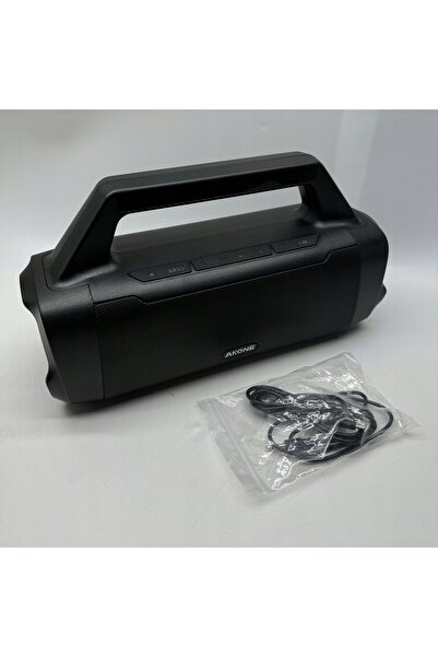 NO BRAND Boxă portabilă 80 W Bluetooth LED Akone Ak-Zg-01 cu bas amplificat