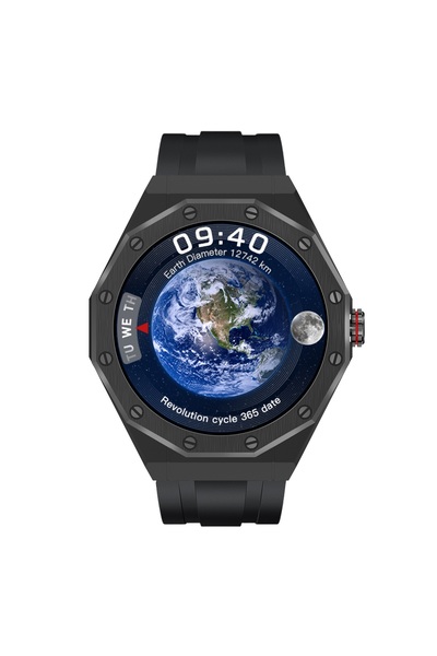 NO BRAND Ceas inteligent Kiano Watch Elegance Negru argintiu
