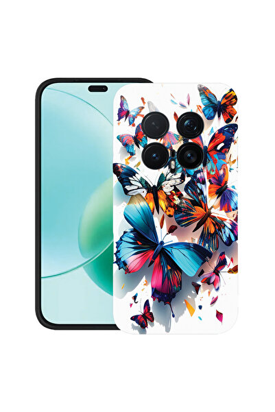 bestcase ®   Θήκη TPU Υπέρλεπτη Husa για Honor Magic8 Pro, Πολύχρωμες Πεταλού...