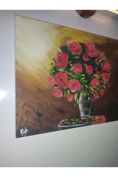 YSS El yapımı tuval üzerine akrilik orijinal tasarım tablo