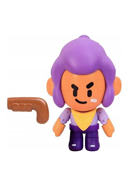 NO BRAND Brawl Stars Zadymiarz Shelly Figurină Personaj din jocul mobil Origi...